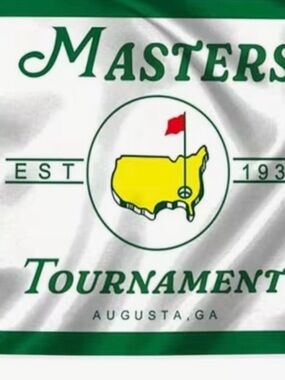 New Masters Golf Tournament Augusta Flag